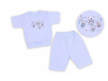 Detské pyžamko Terjan sv modré Veľkosti kojenecké oblečenie 80 9-12m