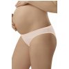 Bavlnené nohavičky Mama Mini 1ks v balení púdrové veľkosť M Veľkosti tehotenské oblečenie XL 42