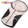 81705 fusak nielen do autosedacky baby nellys polar smotanovy medvedik