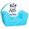 81897 baby nellys detske kresielko pohovka lux little prince modre