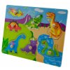 82542 tulimi drevene zabavne puzzle vkladacie dinosaury