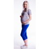Be MaaMaa Tehotenské farebné legíny 3 4 dĺžky tmavo modrá veľkosť M Veľkosti tehotenské oblečenie XXL 44