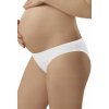 Bavlnené nohavičky Mama Mini 1ks v balení biele Veľkosti tehotenské oblečenie XL 42
