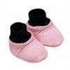 Baby Nellys Topánočky ponožtičky Little princess Bavlna Růžovo čierne Veľkosti kojenecké oblečenie 56-68 0-6 m