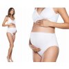 Bavlnené nohavičky Mama maxi 1ks v balení biele Veľkosti tehotenské oblečenie XXL 44