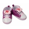 Dojčenské capáčky topánočky Girl YO Star fialové Veľkosti kojenecké oblečenie 74-80 9-12m
