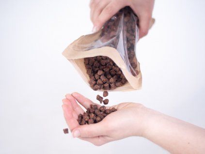 Duck & Arctic krill training treats  Mini soft training treats · approx. 6 mm