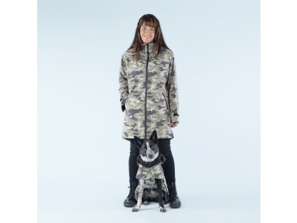 1095004 PAIKKA Human Visibility Raincoat Camo W 1