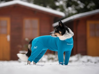Out-n-out Jumpsuit (dlouhé nohavice) modrý