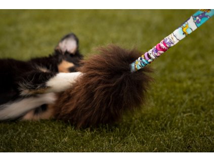 Přetahovadlo ovce Bungee LONG Agility komiks