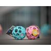 JW Hol-ee Roller Medium  Elastyczna ażurowa zabawka dla psa z kauczuku naturalnego · 11 cm