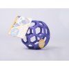 JW Hol-ee Roller Medium  Flexible open natural-rubber dog toy · 11 cm