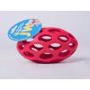 JW Hol-ee Football  Flexible open natural-rubber dog toy · 4 sizes