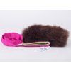 Schaffell-Bungee-Zergel LONG  Natur-Schaffell · ca. 130 cm · Bungee