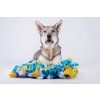 Fleece snuffle mat for dogs  Sewn fleece mat · M 30×40 / L 40×60 cm