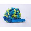 Pompon-Bungee-Zergel mit JW Hol-EE Roller  Fleece-Pompon · JW Hol-EE Roller · Bungee