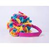 Přetahovadlo Pompon bungee  Fleecový pompon · JW Hol-EE Roller · amortizér