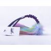Rainbow Bungee Zergel mit Kunstfell  Regenbogen-Kunstfellzergel mit Bungee · 50 cm