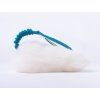 Schaffell-Bungee-Zergel  Bungee-Zergel aus natürlichem Schaffell · 54 cm