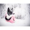 PAIKKA Visibility Winter Jacket PINK  Ciepły odblaskowy nieprzemakalny płaszcz zimowy z Thinsulate i FIR