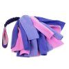 Fleece bungee tug with tassel  Soft fleece tug with bungee · 55 cm