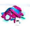 Fleece-Bungee-Zergel LONG mit Fransen  Langer Fleece-Zergel mit Bungee · 130 cm