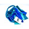 Fleece bungee LONG tug with tassel  Long fleece tug with bungee · 130 cm