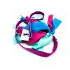 Fleece bungee LONG tug with tassel  Long fleece tug with bungee · 130 cm