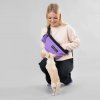PAIKKA reflektierende Leckerlitasche LILA  Reflektierende Leckerlitasche mit Handyfach und abnehmbarem Kotbeutelhalter