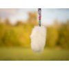 Sheepskin bungee tug Agility comic  Natural sheepskin tug with bungee · 54 cm