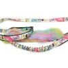 Rainbow Bungee agility leash Agility comic  Bungee agility leash with rainbow tug and collar section
