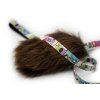 Sheepskin Bungee LONG tug Agility comic  Long sheepskin bungee tug · 130 cm