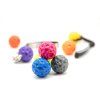 SWAG K9 GEO Ball  Wytrzymała pływająca gumowa piłka dla psa · 6 cm