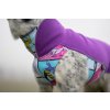 Fleece jacket Agility komiks PURPLE