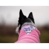 Fleece jacket Agility comic PINK