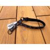 Border Collie B&W martingale collar  Martingale collar · 25 mm · softshell lining · black hardware