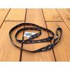 Border Collie B&W Hundeleine  Klassisch 150 cm oder verstellbar bis 210 cm · 25 mm breit