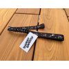 Uchwyt bungee Border Collie B&W  Wymienny uchwyt bungee do zabawek z otworem · 54 cm