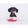 Sheepskin Ring bungee dog tug  Natural sheepskin ring tug with bungee · handmade