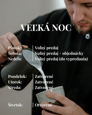 🐣 Počas sviatkov koláčikujeme 🤍 ale aj odpočívame. Ak si od nás prosíte zákusky na Veľkú noc, radi vám u nás zabalíme...