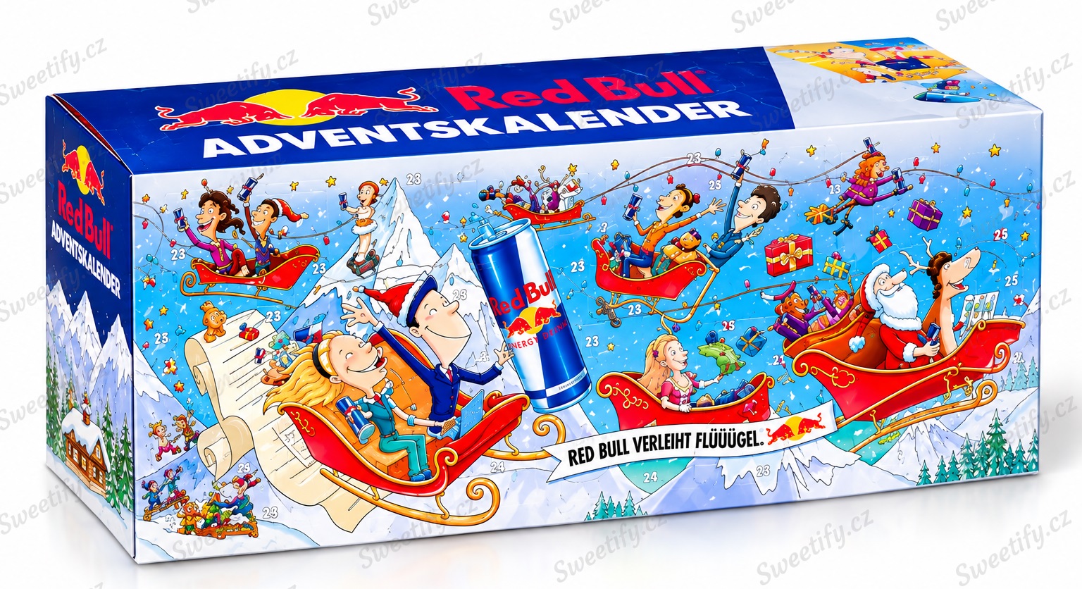 Red Bull Adventní kalendář 2026 skladem: německá i rakouská verze!