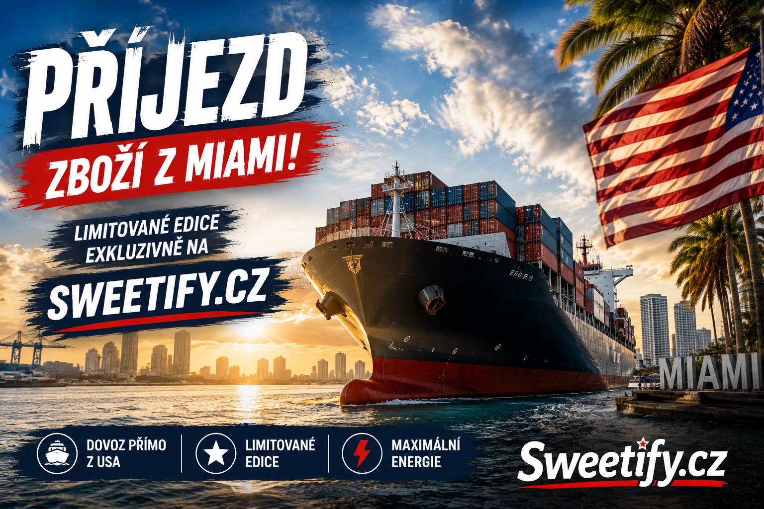 🇺🇸 Americká loď vyplula z Miami. A veze něco opravdu velkého.