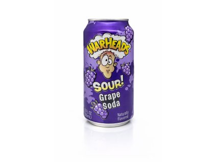 Warheads Sour Soda Grape 355ml [USA]