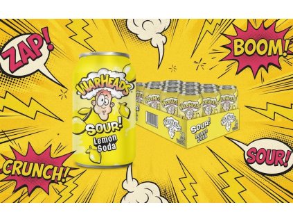 45 USA Warheads soda lemon