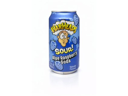 Warheads Sour Soda Blue Raspberry 355ml {USA}