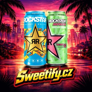 Na Sweetify.cz se blíží pořádná dávka energie… a ne jen tak ledajaká Připrav se na fresh příchutě Rockstar, které ti...
