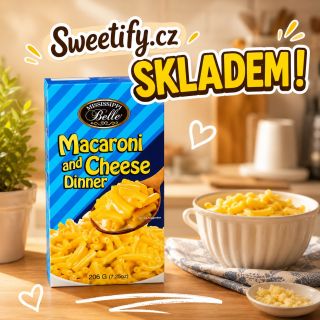 Když přijde hlad na pořádnej americkej comfort food, tenhle Macaroni & Cheese je doslova sýrová zkratka ke štěstí Stačí...