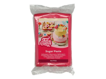 Růžový fondán hot pink, FunCakes 250g