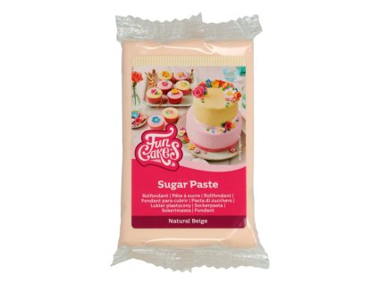 Krémový fondán natural beige FunCakes, 250 g