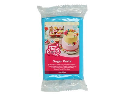 Modrý fondán sea blue FunCakes, 250 g